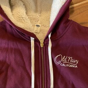 FLEECE LINED SWEATSHIRT